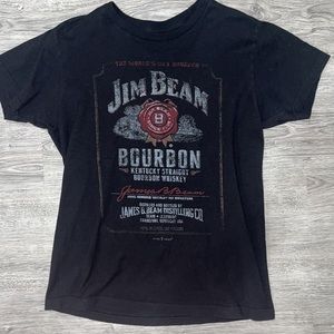 Jim Beam faded graphic tee